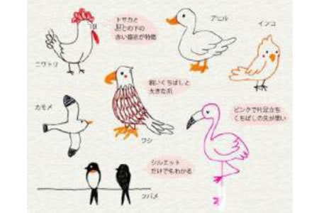 七种日系动物简笔画