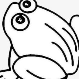 怎么画可爱的小青蛙