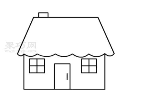 小房子怎么画好看又简单 来学小房子简笔画画法