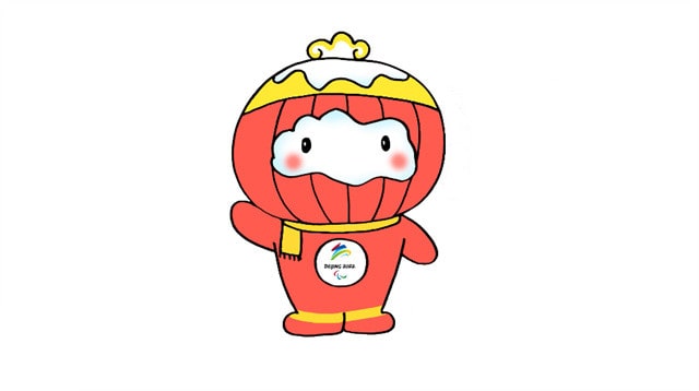 2022北京冬殘奧會吉祥物雪容融簡筆畫