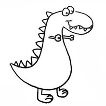 恐龙简笔画大全图片幼儿园