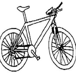 自行车怎样画