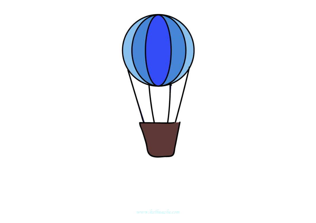 手绘卡通热气球矢量图片素材免费下载 - 觅知网