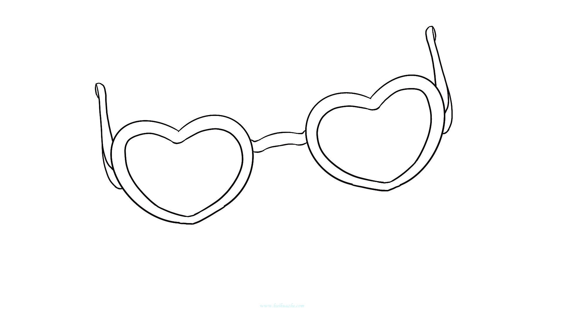 戴眼镜的兔子简笔画画法图片步骤（妈妈人物简笔画大全） - 有点网 - 好手艺