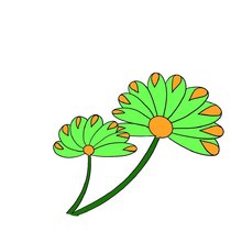 简单又好看的花朵简笔画 简单又好看的花朵的简笔画