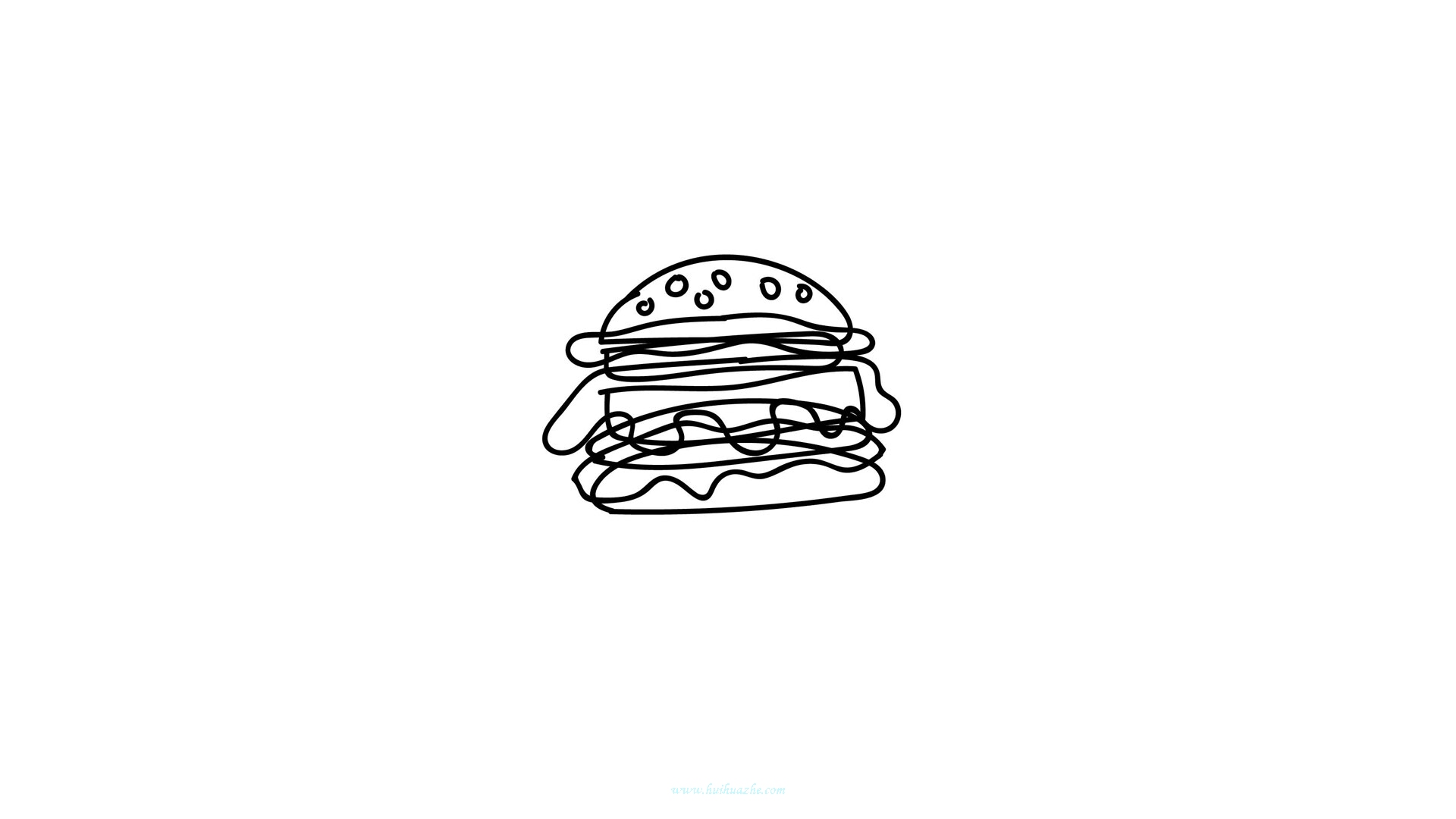 创意汉堡包房子卡通图形矢量图片素材-编号27630036-图行天下