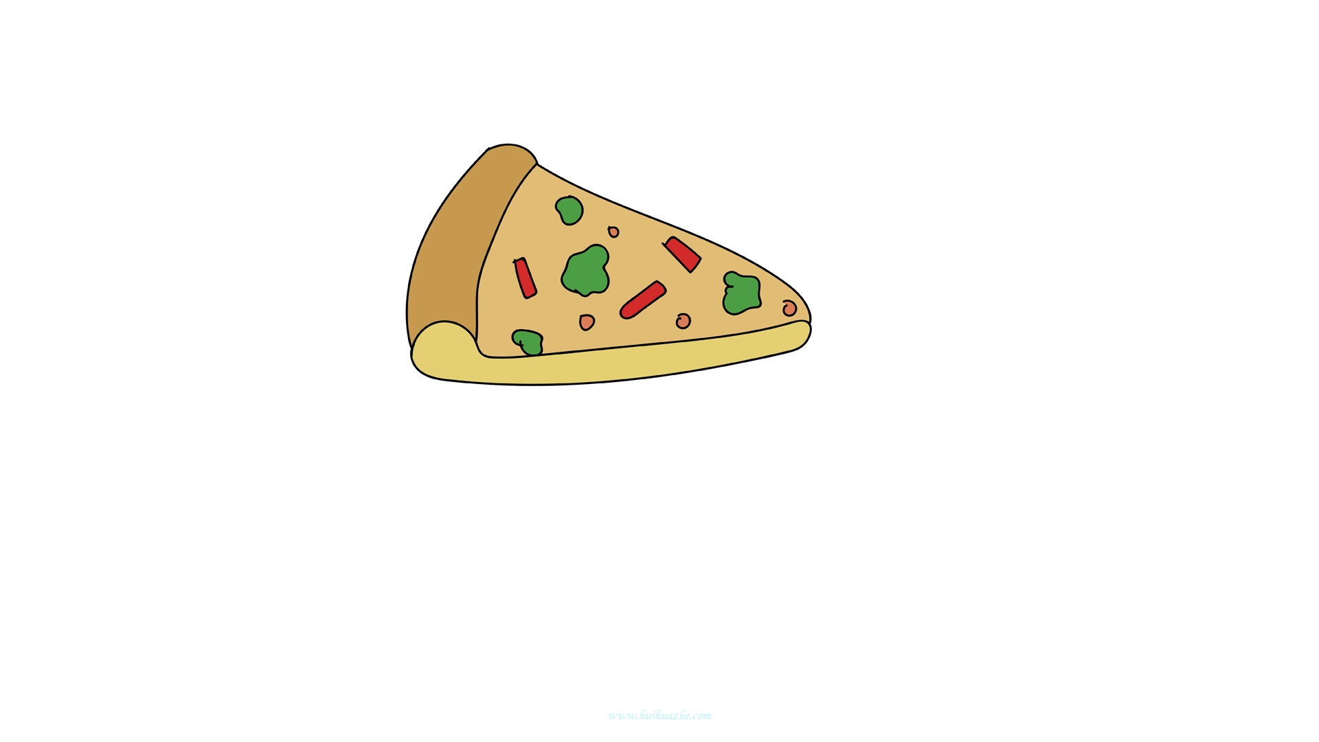 Gambar Makanan Kartun Pizza - Aku Ruhana