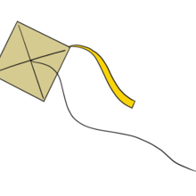 简单的风筝简笔画 简单的风筝简笔画怎么画