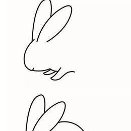 小兔子简笔画简单 小兔子简笔画简单又漂亮
